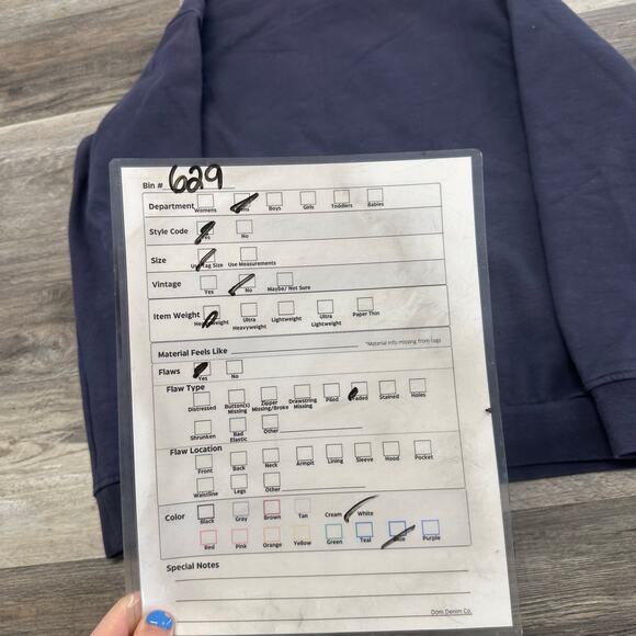 Adidas Originals Adibreak Future Blue Mens M Spell Out Logo Snap Pullover Hoodie - Picture 8 of 9